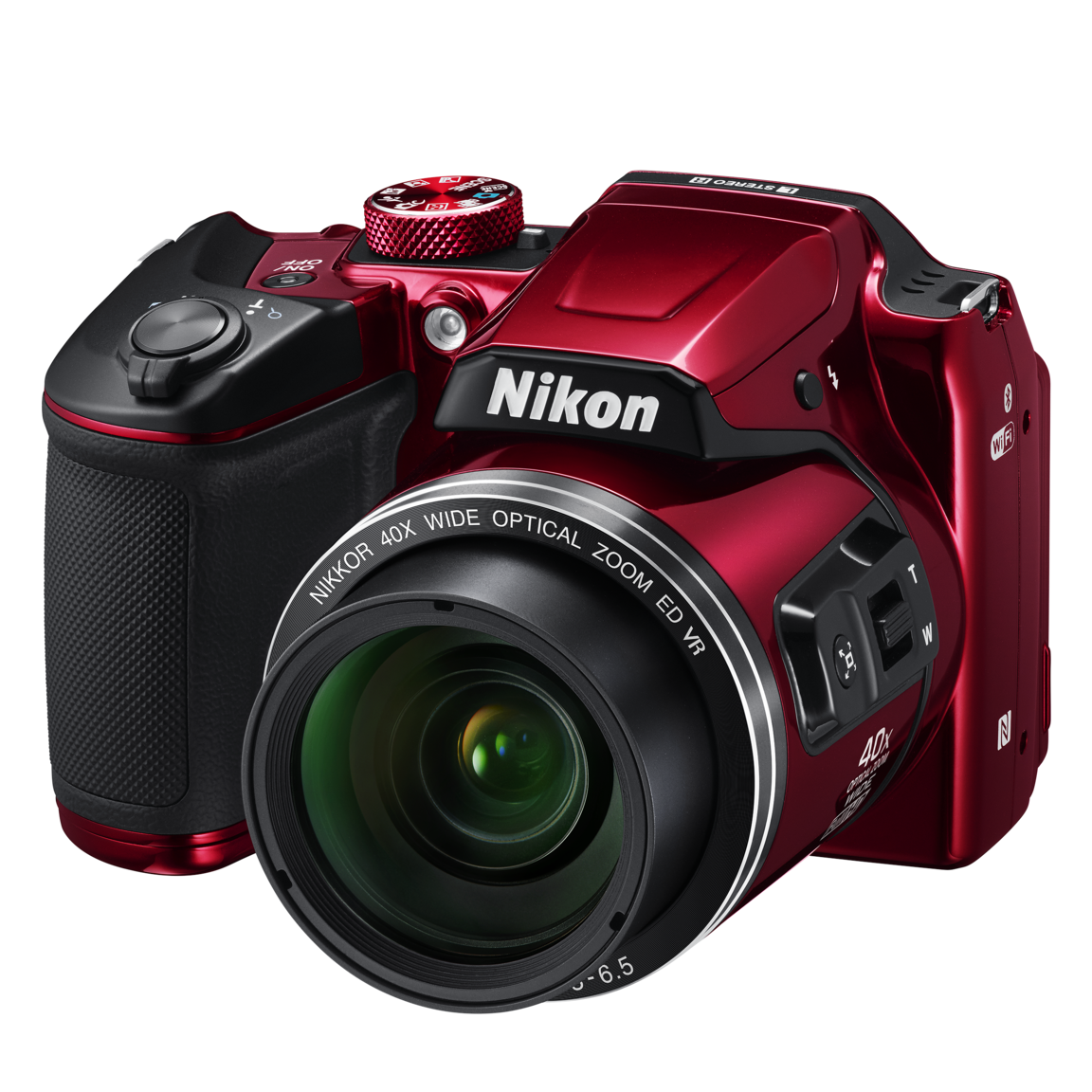 ニコン NIKON coolpix B500 Nikon COOLPIX B500 | Aparat hybrydowy | Śliwkowy, czerwony i